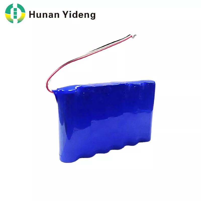 11.1V 4000mAh 18650 3S2P لانگ لائف ریچارج ایبل لی آئن بیٹری پیک