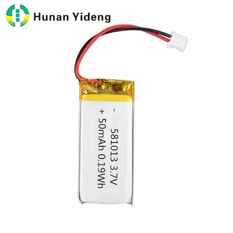 581013 3.7v 50mah لتیم پولیمر لی آئن لیپو بیٹری