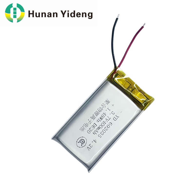 602035 3.7v 400mAh لیتھیم آئن بیٹری اسمارٹ سوفی کے لیے