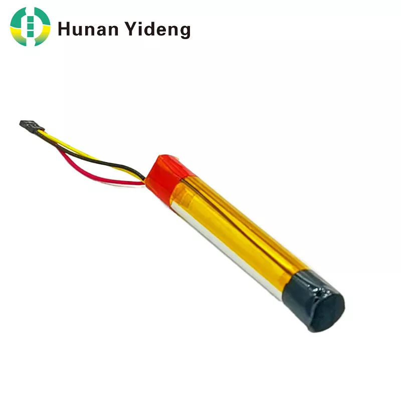 75500 3.7V 220mAh چھوٹی بیلناکار لتیم آئن ریچارج ایبل بیٹریاں