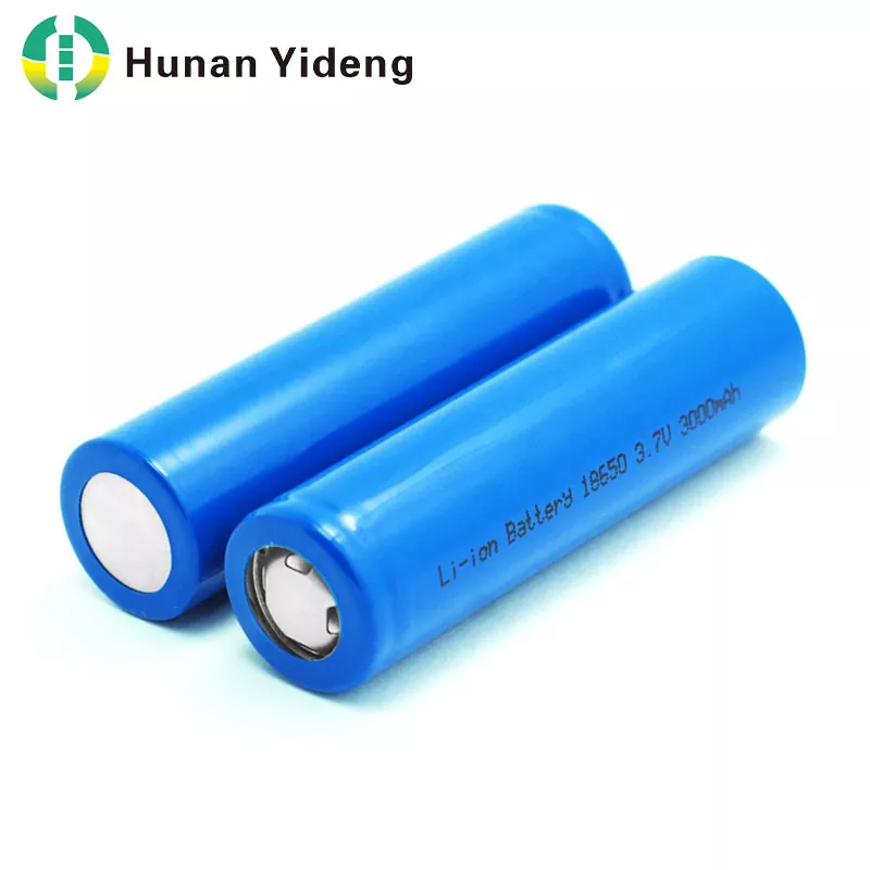 اعلی صلاحیت 18650 بیلناکار لتیم آئن بیٹری 3.7V 3000mAh